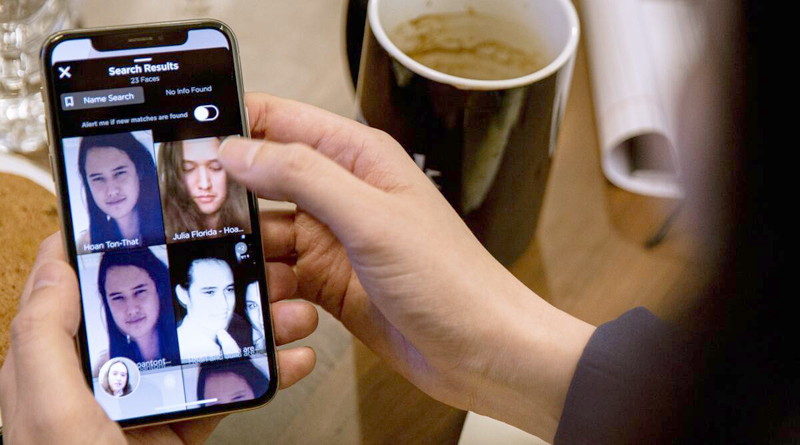 Hoan Ton-That, the founder of Clearview AI, shows the company's app in New York, Jan. 10, 2019. Services that put a name to a face, including Clearview AI, are being used to identify Russian soldiers, living or dead, and to verify that travellers in Ukraine are who they claim. - The New York Times