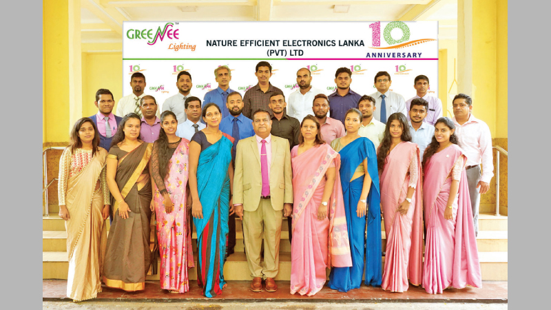 Nature Efficient Electronics Lanka team.