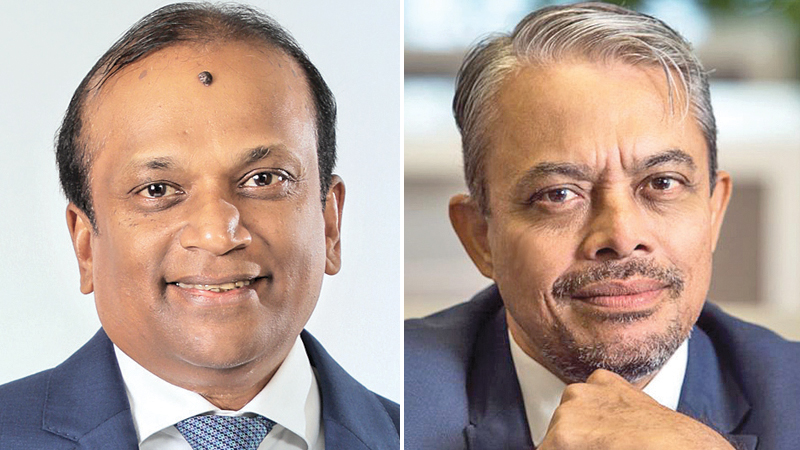 Chairman Ashok Pathirage and MD Iftikar Ahamed