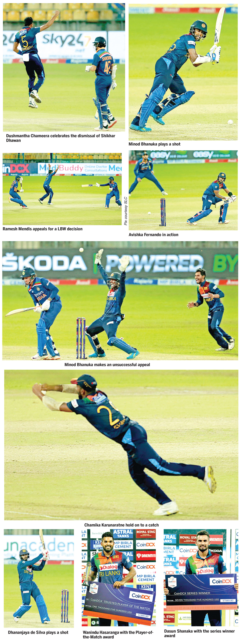 Sri Lanka clinch memorable T20I series win over India