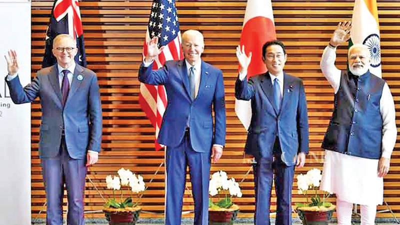 Australian Prime Minister Anthony Albanese, U.S. President Joe Biden, Japanese Prime Minister Fumio Kishida and Prime Minister Narendra Modi at the Quad leader’s summit in Tokyo.