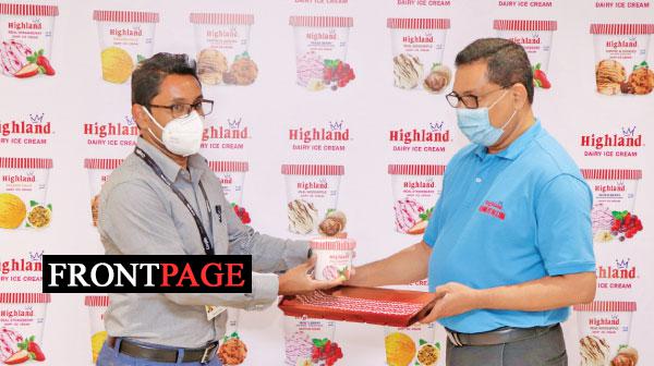 HIGHLAND PREMIUM DAIRY ICE CREAM LAUNCHED FLAVOUR FIT FOR A KING