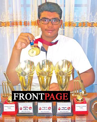 Bihandu Helika the swimmer turned cricketer