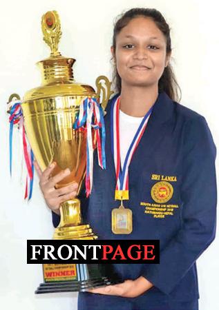 Maheesha Bandara the netball star from Girls’ High School