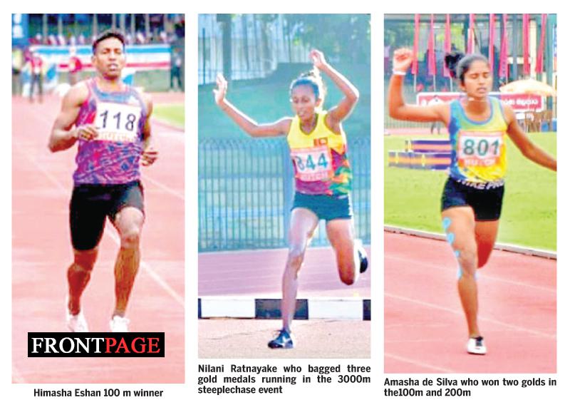 Nilani and Himasha best athletes