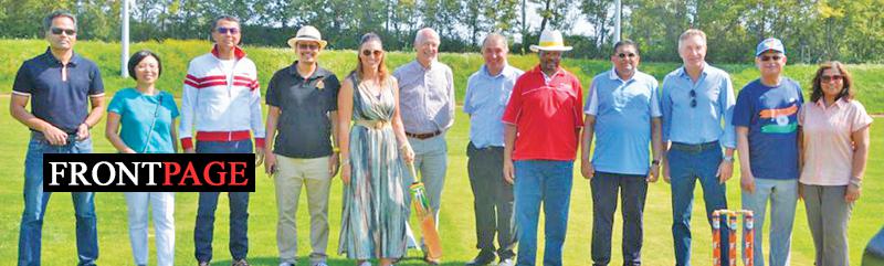 Sri Lanka Embassy team cricket champions