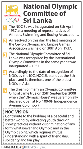 NOCSL on track for Tokyo Olympics in hectic year