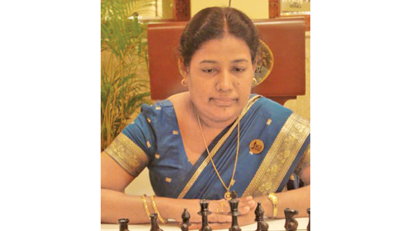 Chess Olympiard Gold medal winner Suneetha Wijesuriya