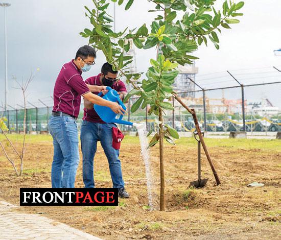 Hambantota Port launches Solid Waste Management, tree plantation initiatives,