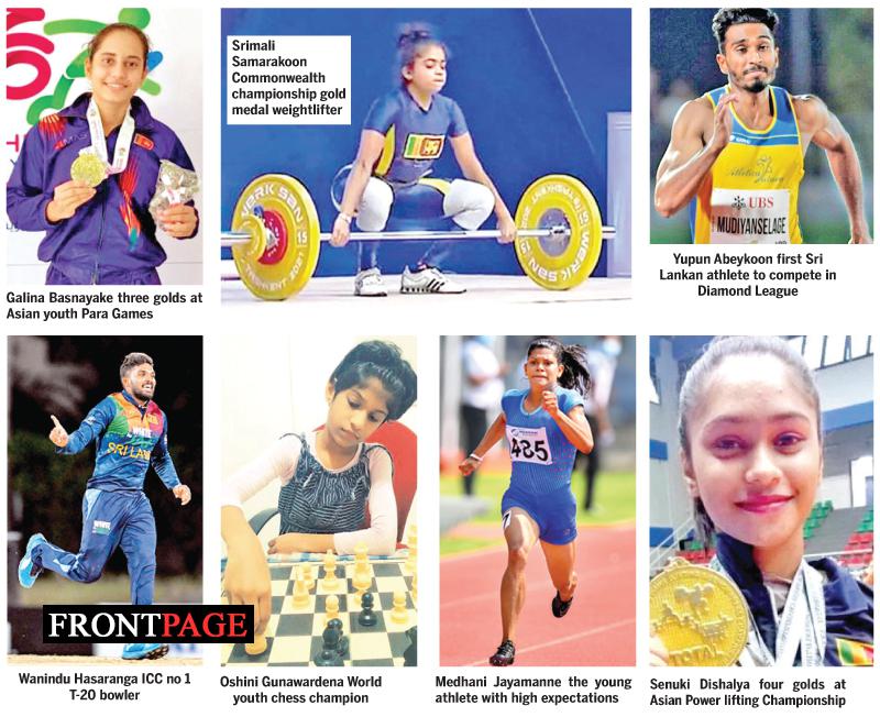 Sri Lankan sports stars excel in 2021