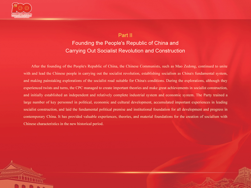 An International Exhibition of the Centennial History of the Communist Party of China