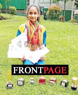 Disansa Dhamdi athlete and roller skating Gold Medallist