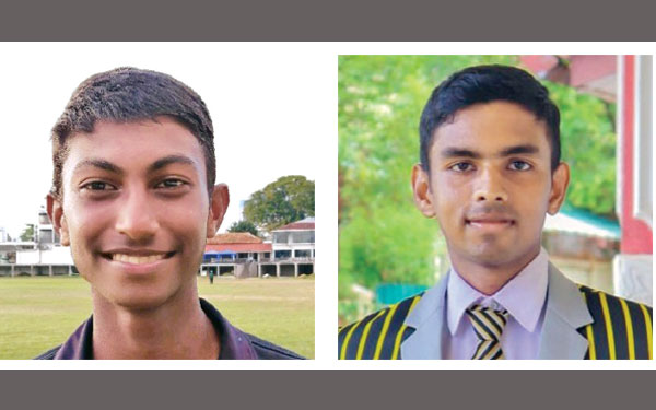 Koojana Perera (Mahanama) and Devindu Kekirideniya (Mahanama)