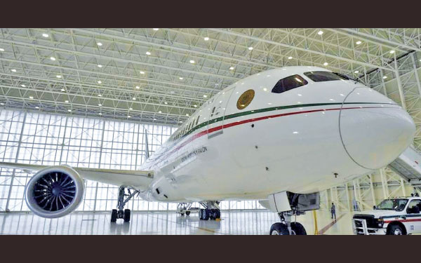 Mexican Leader Andres Manuel Lopez Obrador refuses to use the Presidential plane which he calls a wasteful luxury.
