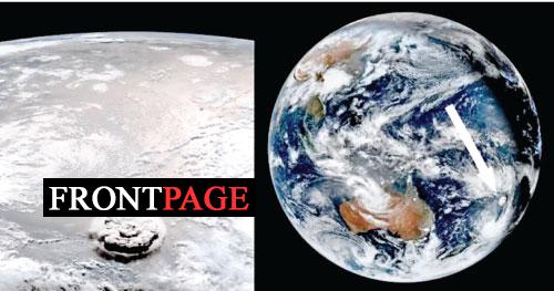 Huge Tonga volcanic eruption felt around the world