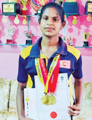 Thiyagaraja Kalaikumari outstanding sportswoman Thiyagaraja Kalaikumari outstanding sportswoman