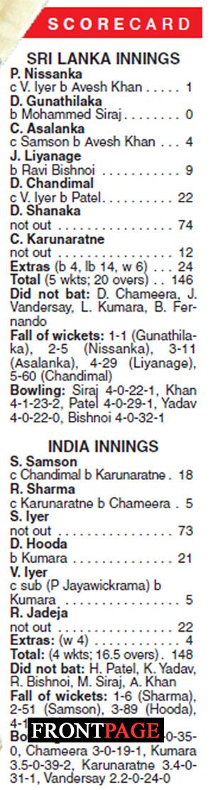 India register historic 12th consecutive T20I win; clinch series sweep over SL