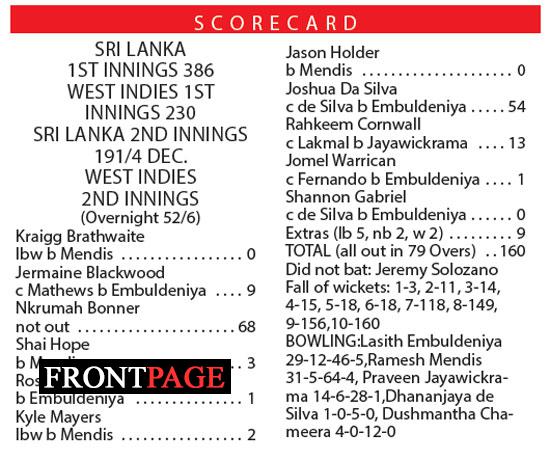 Lasith and Ramesh  send Windies  crashing to defeat