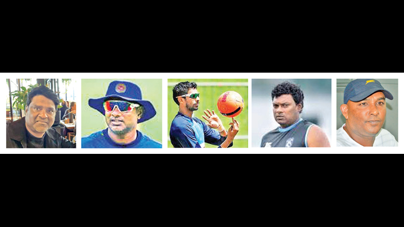 Naveed Nawaz-Avishka Gunawardena-Jehan Mubarak-Thilina Kandamby-Sampath Perera