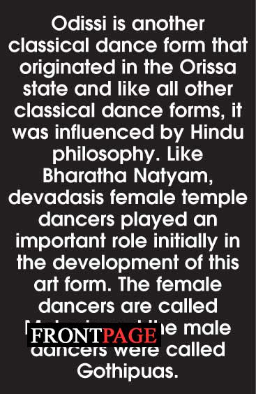 Nuances of Odissi dance form