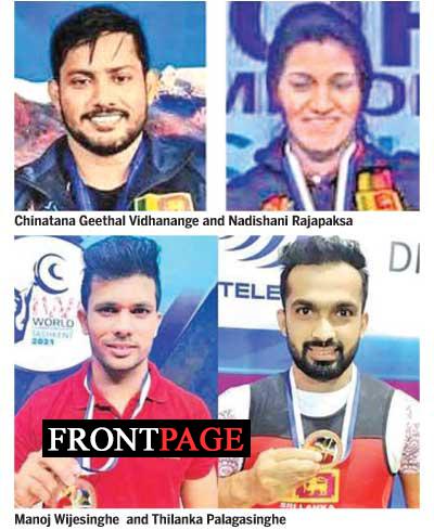 Sri Lankan weightlifters clinch six medals at Commonwealth Championship