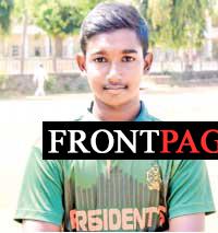 Vihanga Sadanjana Pathirana a fine cricketer, swimmer and athlete