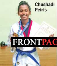 Sportswoman Chushadi Peiris does Dharmapala proud