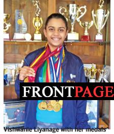 Vishwanie Liyanage outstanding shuttler and athlete