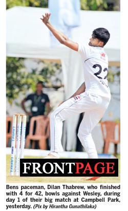 Dilan and Sharujan shine as Bens in command