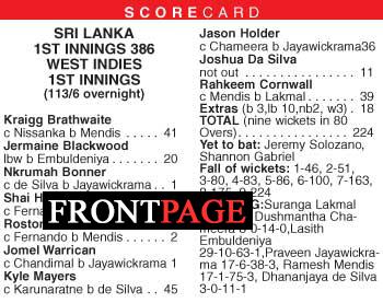 Rain washes out play after West Indies avoid follow-on