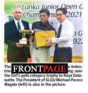 Yannik and Kaya win 13th Junior Golf Open Championship