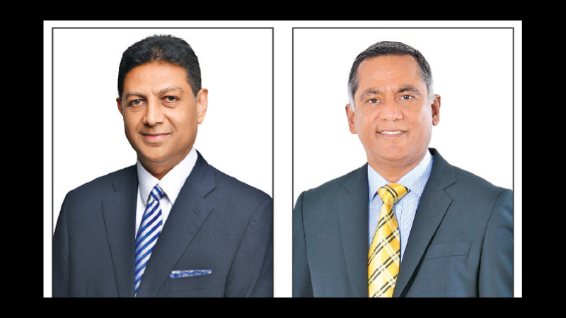 Harsha Amarasekera, Chairman and Nanda Fernando, Managing Director