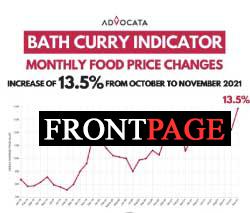Highest food prices recorded in November