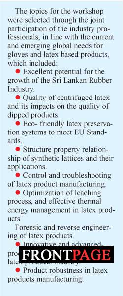 Rubber stakeholders forge ahead with knowledge partnering