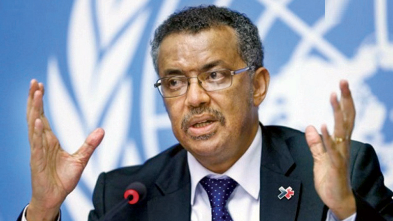 WHO Chief Tedros Adhanom Ghebreyesus