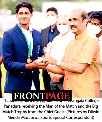 Tharana de Silva excels for Sri Sumangala