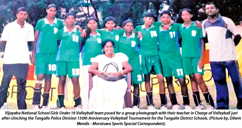 Prabodha Madhumashini does Vijayaba National School proud