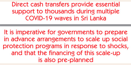 Cash transfers give essential support to people hit by C-19