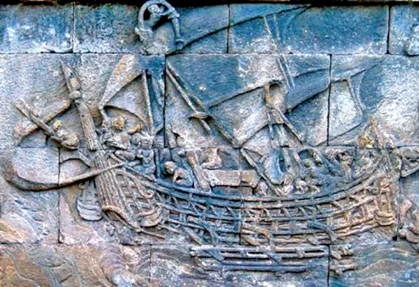 Sri Vijaya empire period C. 7-10th Cent. ACE (Borobudur).