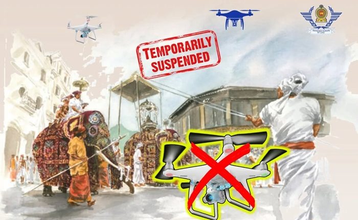 Kandy Perahera drones