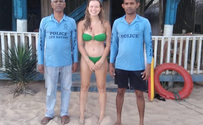 French tourist drowning