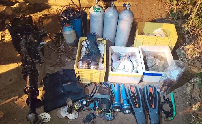 Illegal fishing Navy