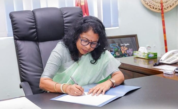 Registrar General Sasidevi jaladeepan