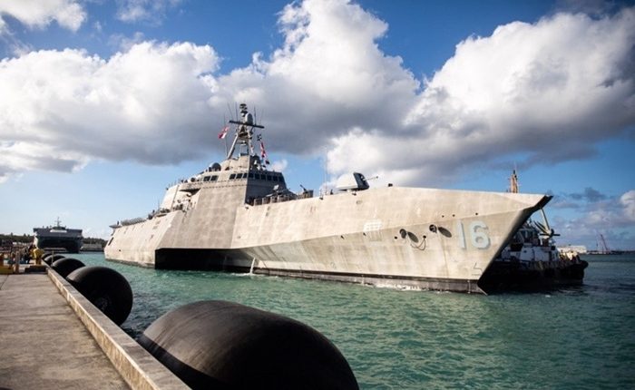 USS Tulsa combat ship