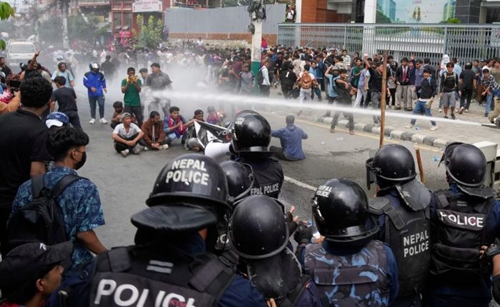 Nepal protest