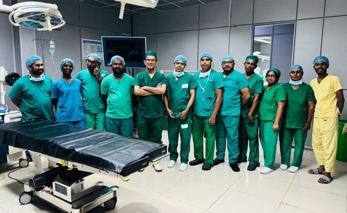 Negombo hospital surgery team