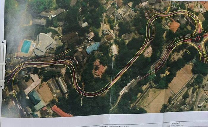 Road widening Louise Perera mw