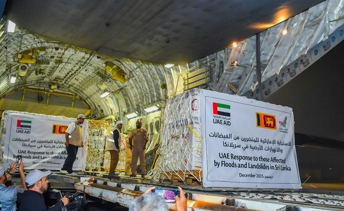 UAE relief supplies