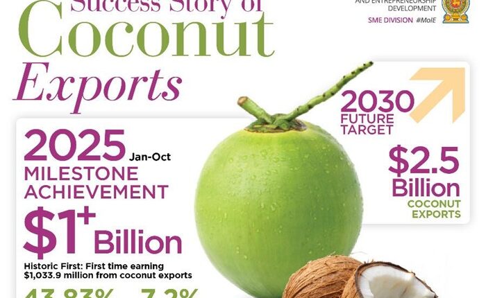 Coconut exports 1