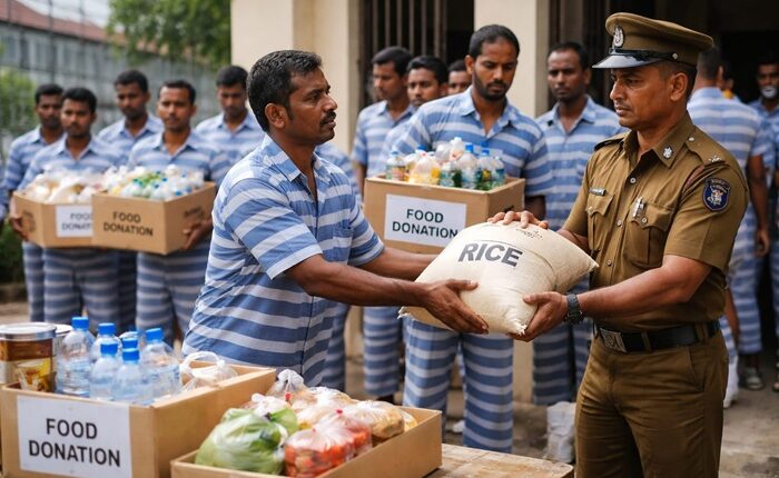 Prisoners Ditwah donation